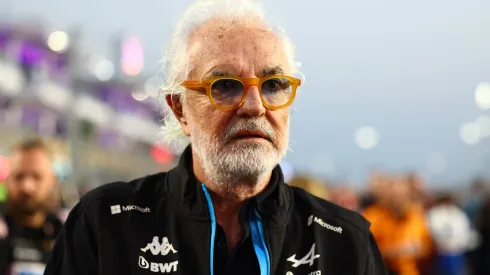LUSAIL CITY, QATAR – NOVEMBER 30: Flavio Briatore, Executive Advisor to Alpine F1,  looks on, on the grid prior to the Sprint ahead of the F1 Grand Prix of Qatar at Lusail International Circuit on November 30, 2024 in Lusail City, Qatar. (Photo by Mark Thompson/Getty Images)
