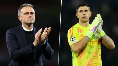 Luis Enrique avisó al Dibu Martínez que el PSG saldrá a atacar al Aston Villa en la vuelta de los Cuartos de Final de la Champions League.