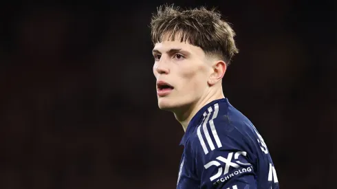 Garnacho, en la lista de transferibles del Manchester United