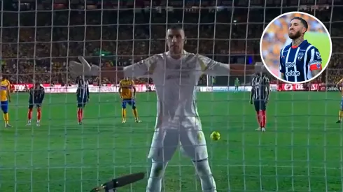 Nahuel Guzmán le dio la espalda a Sergio Ramos en el penal durante el clásico entre Tigres y Monterrey