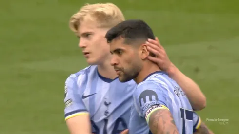 El blooper de Cuti Romero en la derrota de Tottenham ante Wolverhampton