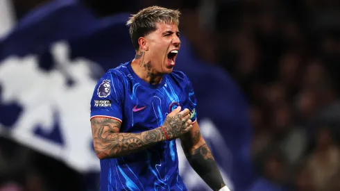 Enzo Fernández, ponderado por un histórico de los Blues