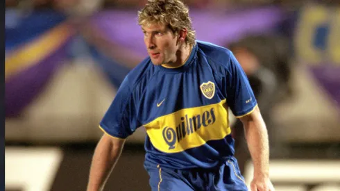 Martín Palermo en su paso por Boca.