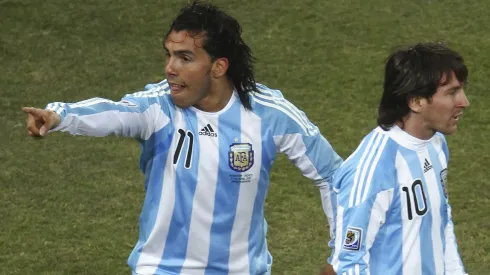 Tevez reveló cómo era su relación con Messi en la Selección Argentina