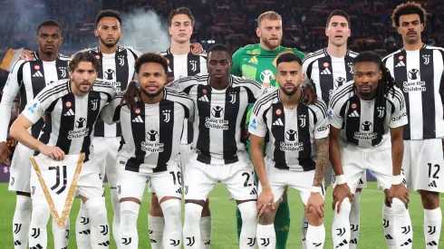El equipo titular de la Juventus frente a Roma.