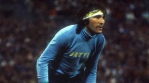 Hugo Gatti, histórico arquero del fútbol argentino.