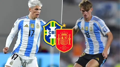 Enzo Alves prefirió a España en lugar de Brasil, a diferencia de Alejandro Garnacho y Nico Paz que se inclinaron por Argentina.