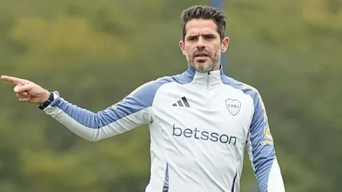 Fernando Gago, entrenador de Boca.