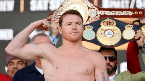 Canelo Álvarez, boxeador mexicano.
