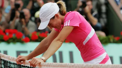 Justine Henin, en su época como tenista. (Getty)