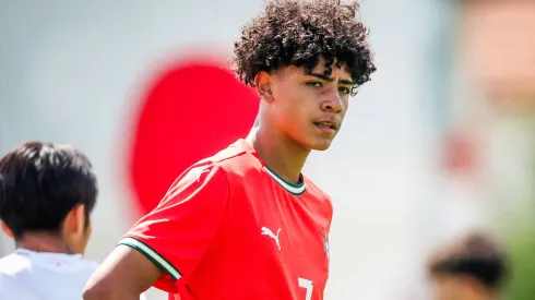 Cristiano Ronaldo Jr debutó con la Sub 15 de Portugal.