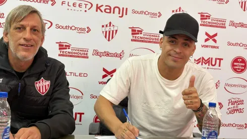 Brian Fernández fue presentado en Talleres de Remedios de Escalada.