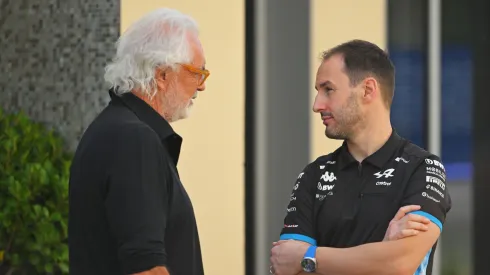 Flavio Briatore y Oliver Oakes.