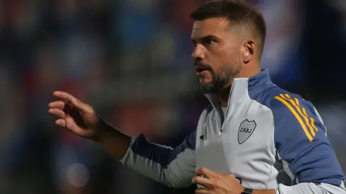 Mariano Herrón, DT interino de Boca.