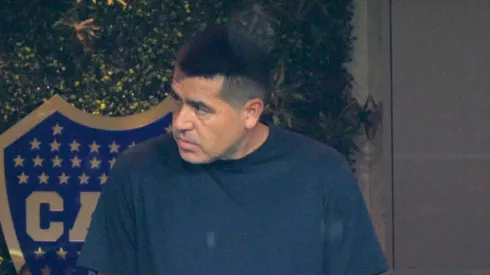 La reacción de Riquelme a los insultos de La Bombonera