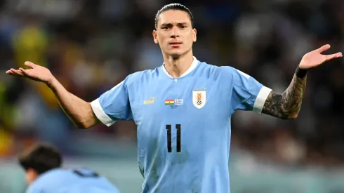 Darwin Núñez, delantero de Uruguay.