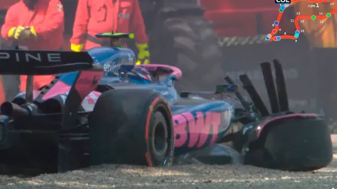 La reacción de Alpine al choque de Colapinto en la qualy de Imola: “Lo que no queríamos ver”