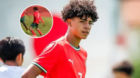 Estreno y homenaje: Cristiano Ronaldo Jr convirtió sus primeros dos goles con Portugal y festejó igual que su padre