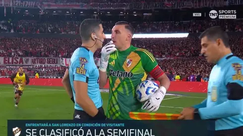 La confusión de Armani y Gallardo tras los penales en River vs. Platense: “Falta uno”