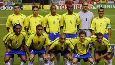 La Selección de Brasil en Corea-Japón 2002.