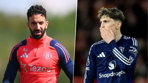 Ruben Amorim dijo que Alejandro Garnacho sigue siendo jugador del Manchester United y que, de momento, irá a la pretemporada.