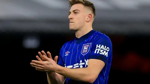 Liam Delap en su paso por Ipswich Town.