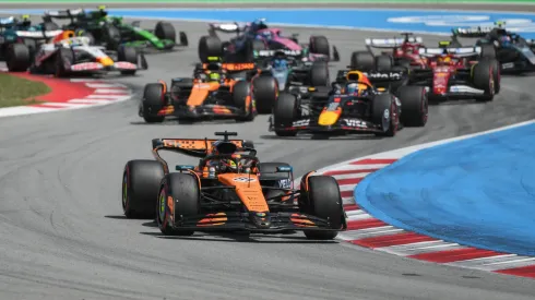 Oscar Piastri, lideró en Barcelona