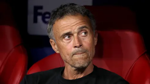 Luis Enrique, entrenador del PSG.
