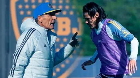 El pedido de Russo a Cavani para que levante su nivel en Boca