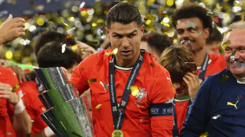 Cristiano Ronaldo, capitán de Portugal.