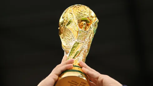 El trofeo de la Copa del Mundo.