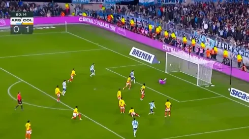 El gol de Almada con la Selección Argentina para el empate contra Colombia por Eliminatorias