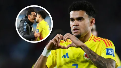 Luis Díaz reveló la charla que mantuvo con Lionel Scaloni tras el gol del empate de Thiago Almada.