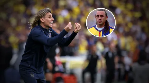 Sebastián Beccacece y Álex Aguinaga