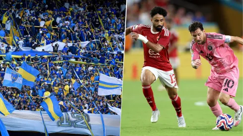 Los hinchas de Boca fueron los que más se hicieron sentir en el partido inaugural del Mundial de Clubes entre el Inter Miami y el Al Ahly.