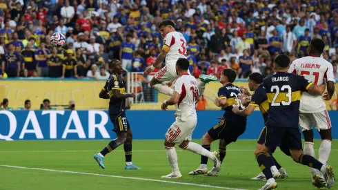 El cabezazo de Nicolás Otamendi.