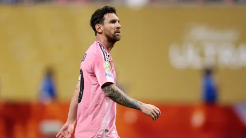 Lionel Messi en el duelo ante Porto.