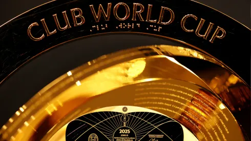 El trofeo del Mundial de Clubes