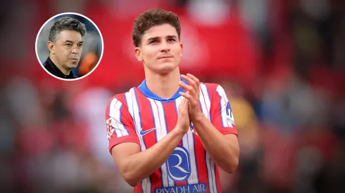 Julián Álvarez, delantero argentino de Atlético de Madrid. (Getty Images)