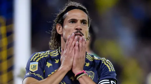 Edinson Cavani, delantero de Boca.