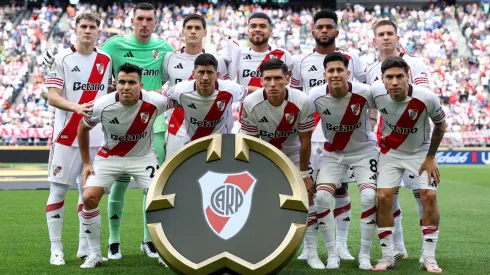 Los once titulares de River frente a Inter.