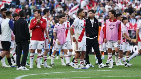 Los jugadores de River tras la eliminación en el Mundial de Clubes