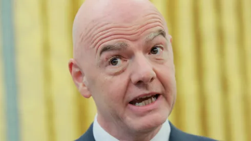 Gianni Infantino, presidente de la FIFA.