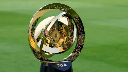 El trofeo del Mundial de Clubes.