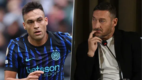 Francesco Totti criticó a Lautaro Martínez por sus declaraciones contra Hakan Çalhanoğlu.