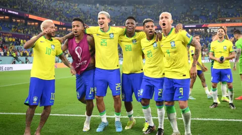 Pedro en la Selección de Brasil.
