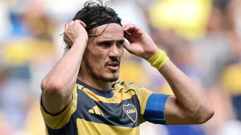Edinson Cavani, delantero de Boca.