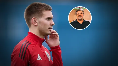 Franco Mastantuono y Ricardo Caruso Lombardi