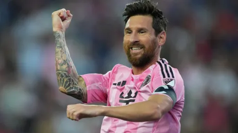 Lionel Messi, goleador ante New England Revolution.