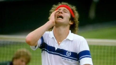 John McEnroe en Wimbledon 81